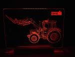 CASE IH 856 XL mit Frontlader LED Schild
